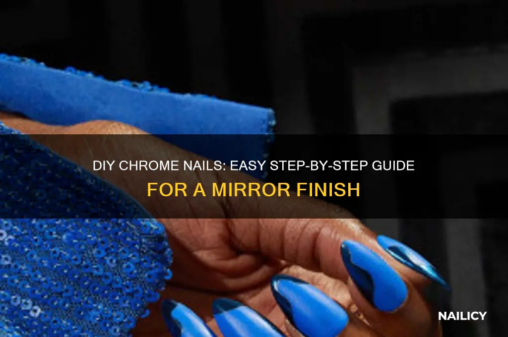 how to chrome nails diy