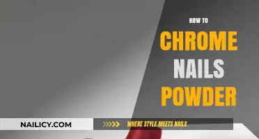 Master Chrome Nails: Easy Steps Using Chrome Powder for Stunning Results