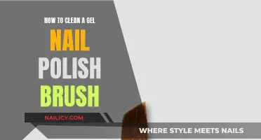 Gel Nail Brush Care: Cleaning and Maintaining Your Brushes