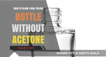 Easy Acetone-Free Tips for Cleaning Nail Polish Bottles