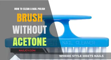 Gentle Nail Polish Brush Cleaning: Acetone-Free Tips and Tricks