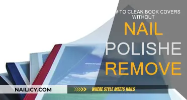 Simple Book Cover Cleaning: No Nail Polish Remover Needed