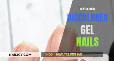 Gel Nails: Cleaning Discoloration the Right Way
