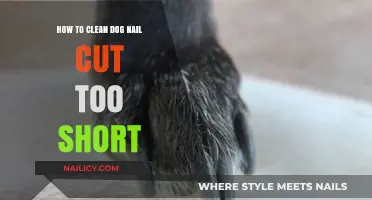 Quick Fix for Dog Nail Cut Too Short