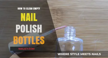 Revive Your Empty Nail Polish Bottles: A Simple Cleaning Guide