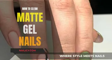 Matte Gel Nails: Cleaning and Care Tips
