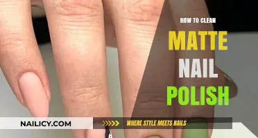 Easy Steps to Clean and Maintain Matte Nail Polish Flawlessly