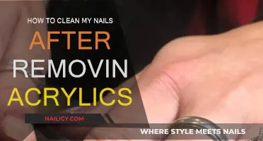 Effective Nail Cleaning and Care Post-Acrylic Removal