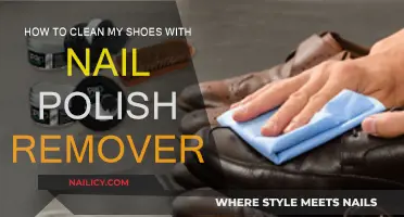 Cleaning Shoes: Nail Polish Remover Magic