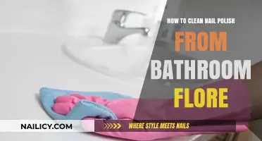 Quick Tips for Removing Nail Polish Stains from Bathroom Floors