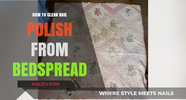 Quick Tips to Remove Nail Polish Stains from Your Bedspread