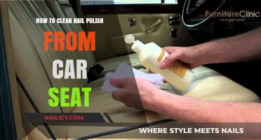 Quick Tips for Removing Nail Polish Stains from Car Seats