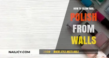 Quickly Remove Nail Polish Stains from Walls: Easy Cleaning Tips
