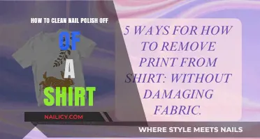 Quickly Remove Nail Polish Stains from Your Shirt: Easy Tips