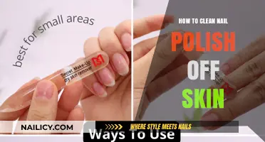 Easy Nail Polish Removal: Quick Tips to Clean Skin Stains