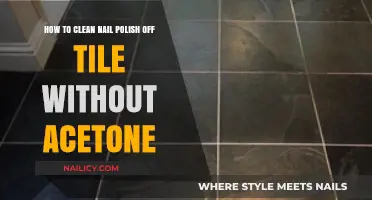 Easy Acetone-Free Methods to Remove Nail Polish from Tile Surfaces