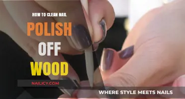 Effective Methods to Remove Nail Polish Stains from Wood Surfaces