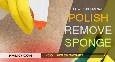 Effective Ways to Clean Your Nail Polish Remover Sponge