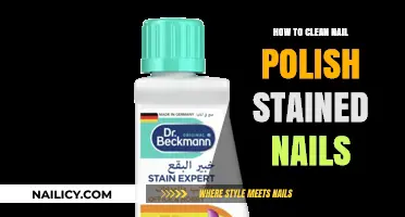 Effective Tips to Remove Nail Polish Stains and Restore Healthy Nails