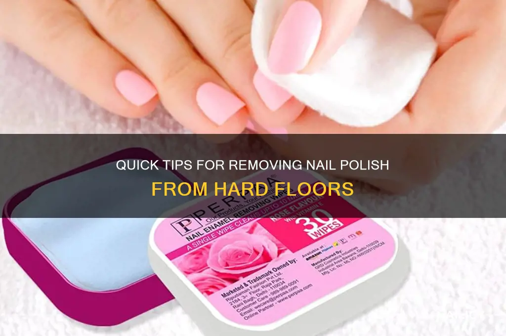 Quick Tips For Removing Nail Polish From Hard Floors | Nailicy