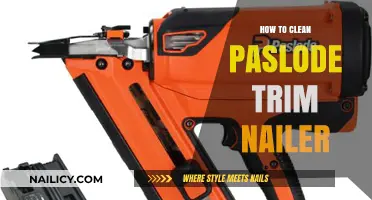 The Paslode Trim Nailer: Cleaning and Maintenance Guide