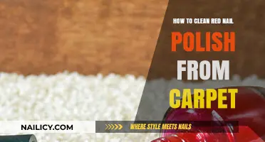 Effective Tips to Remove Red Nail Polish Stains from Carpet