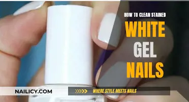 Gel Nails: Removing Stains and Restoring Whiteness