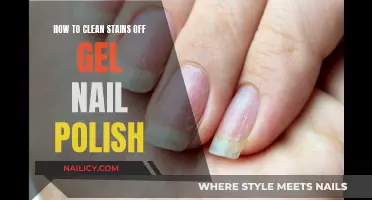 Gel Nail Polish: Removing Stains and Keeping Them Sparkly