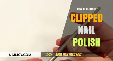 Quick Tips for Cleaning Up Clipped Nail Polish Messes Easily