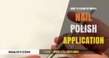 Perfectly Polished: Quick Fixes for Messy Nail Polish Application
