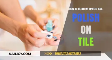 Quick Tips for Removing Nail Polish Stains from Tile Surfaces