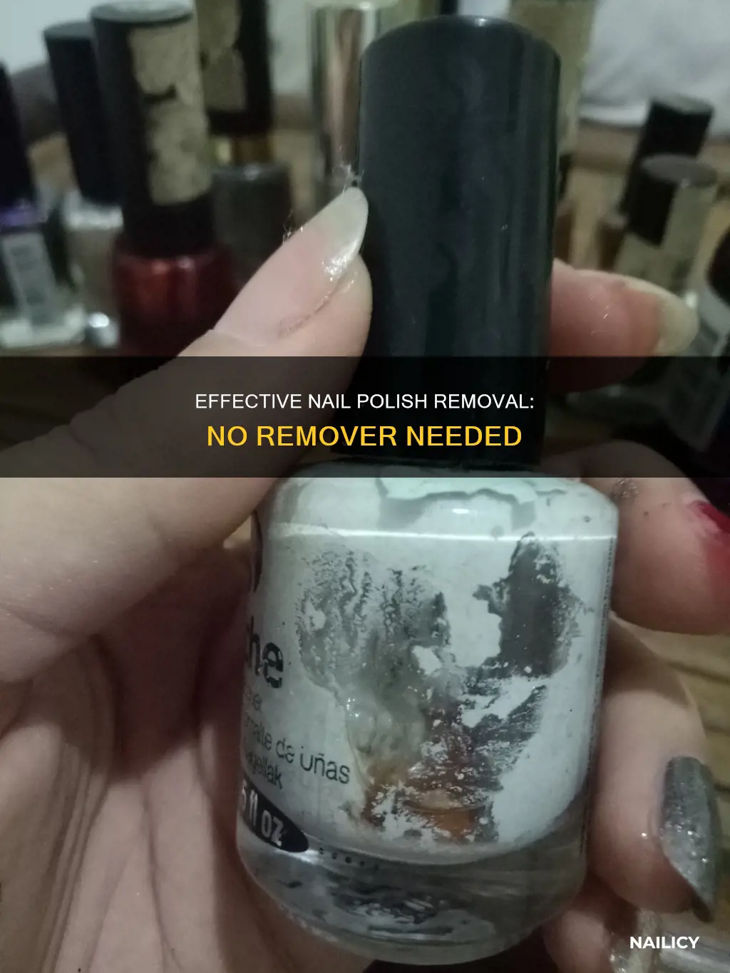 how to clean up your nails without nail polish remover