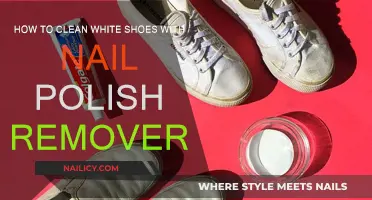 Cleaning White Shoes: Nail Polish Remover Magic