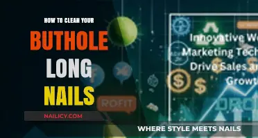 Long Nails? Here's How to Clean Your Butt Hole