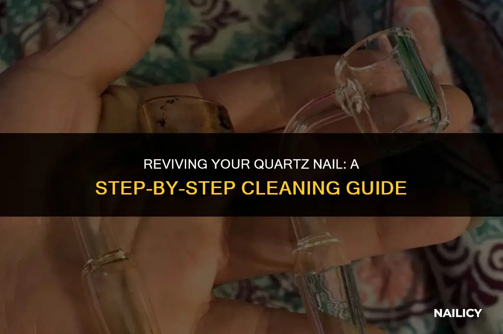 how to clear up used quartz nail