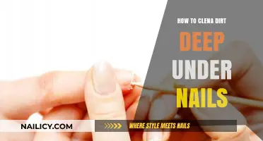 Effective Tips for Removing Deeply Embedded Dirt Under Your Nails