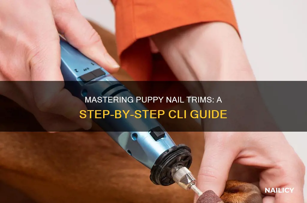 how to cli puppy nails