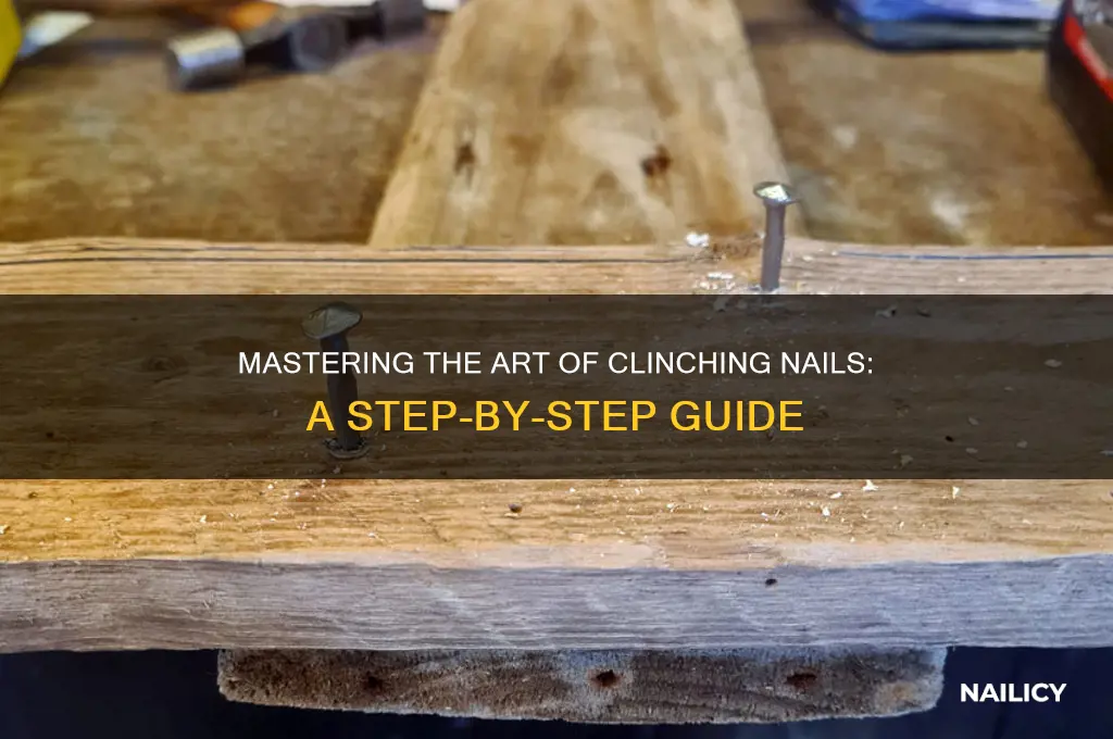 how to clinch a nail