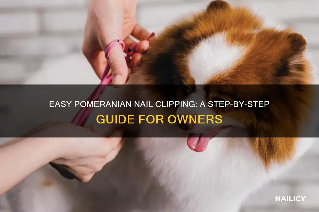 how to clip a pomeranian