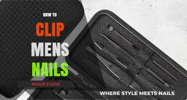 Mastering Men's Nail Care: A Step-by-Step Guide to Perfect Clipping