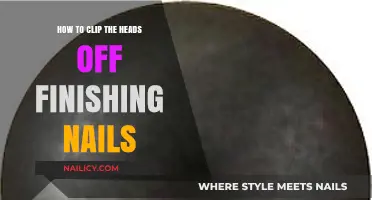 Mastering Nail Clipping: A Guide to Trimming Finishing Nail Heads