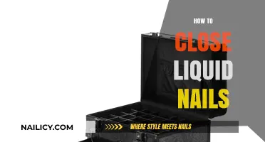 Mastering Liquid Nails: Effective Techniques to Securely Close and Store