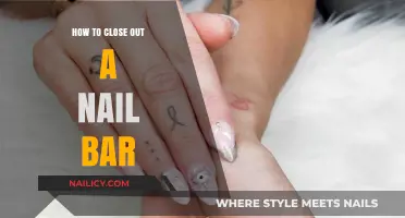 Steps to Successfully Close Your Nail Bar Business Smoothly