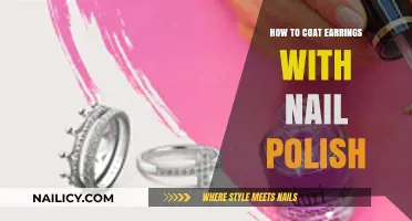 DIY Earring Makeover: Coating Earrings with Nail Polish Easily