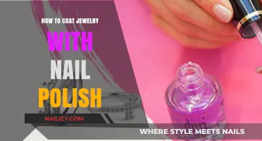 Creative DIY: Coating Jewelry with Nail Polish for a Unique Look