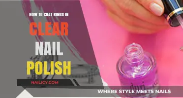 Protect Your Rings: Easy Clear Nail Polish Coating Guide