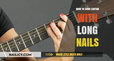Long Nails, No Problem: Coding Guitar with Style