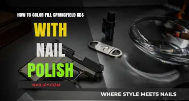DIY Guide: Color Filling Springfield XDS with Nail Polish