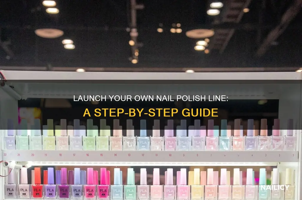 how to come out with your own nail polish line