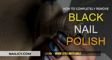 Removing Black Nail Polish: A Step-by-Step Guide